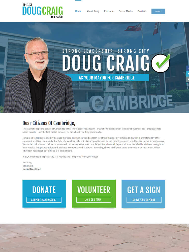 Doug Craig For Mayor