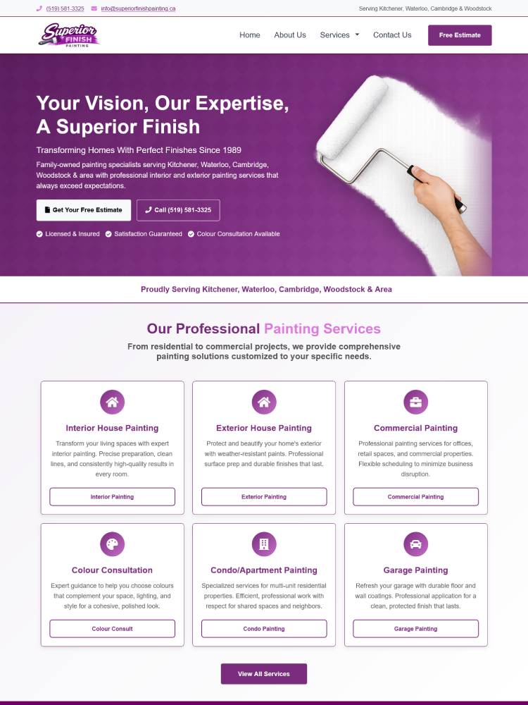 Superior Finish Painting